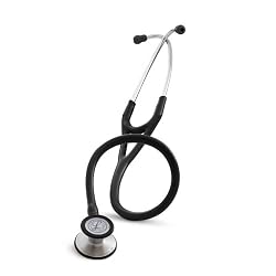 3M Littmann 3128 Cardiology III Stethoscope, Black, 27 inch