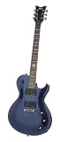 Schecter Damien Elite Solo Electric Guitar - Dark Metallic Blue