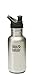 Classic Stainless Steel Water Bottle with Sport 3.0 Cap (Brushed Stainless, 18-Ounce)