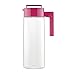Takeya Patented and Airtight Pitcher Made in the USA, 2 Quart, Raspberry