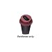 San Jamar KA4400 44 Gallon Red Round Tableware Retriever Trash Can Lid