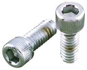 Gardner-Westcott Chrome Allen Bolts - Fine Thread 5/16-24 x 1 H-D#856 Chrome 12281