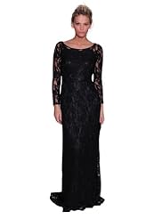 Lace Knit  Long Sleeves  Ball Gown Evening Dress/Homecoming Dress/Bridesmaid Dress/Prom Dress/Party Dress/Maxi Dress 