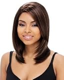 Full Lace TIA wig (Synthetic Hair) by Janet Collection Color 1B