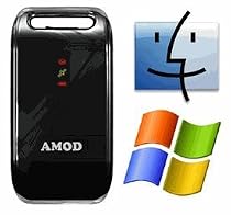 AGL3080: Amod AGL3080 GPS Data Logger (SiRF III Driverless 128MB Push to Log) (Windows and Mac Image Software included)