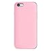LoHi iPhone 6 Plus Case, iPhone 6s Plus Case [Extra Front Raised Lip] Back Shell Bumper Case Durable TPU Cover Slim Protective Case for Apple iPhone 6 6s Plus 5.5 Inch - Pink/White