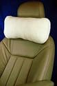 Fleece Car Neck Support Pillow With Headrest Strap