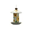 Bird Brain Carousel Sunflower Ceramic Bird Feeder