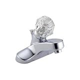 Delta 522WF-TPP Classic Single Handle Centerset Bath Faucet w/Plastic Pop-Up Drain Chrome