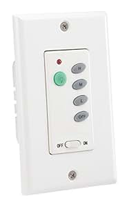 Westinghouse 7787500 Ceiling Fan and Light Wall Control - Westinghouse