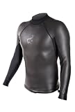 Xcel 2mm SMOOTHSKIN XCELERATOR LongSleeve Back Zip Surf Wetsuit Top