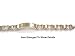 Heavy Surgical Stainless Steel Men's ID Bicycle Chain Bracelet