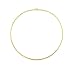 1mm thick 14k Hamilton gold plated on solid sterling silver 925 stamped Italian Omega snake link style chain necklace chocker with spring ring clasp jewellery jewelry - Available in lengths: inch 12