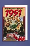 Geburtstagskarte / Glückwunschkarte zum 60.Geburtstag / Jubiläum (Jahrgang 1951), inklusive DVD