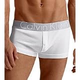 Calvin Klein Men's Steel Cotton Gripper Trunk, Black, Medium