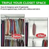 As Seen On TV HWSBHSUIT Hanging Space Bag, SUIT SIZE 27.75 x 41
