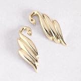 14KY gold metal fashion earring jacket