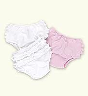 3 Pack Pure Cotton Frill Knickers