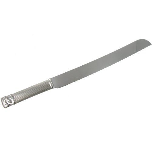 Royal Selangor - Pewter Linked Hearts Wedding Cake Knife