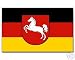 Flagge Fahne Niedersachsen 90 * 150 cm