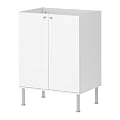 IKEA Waschbeckenkommode "Fullen" Waschbeckenschrank zweit�rig in 60x35x79cm (BxTxH) - WEISS