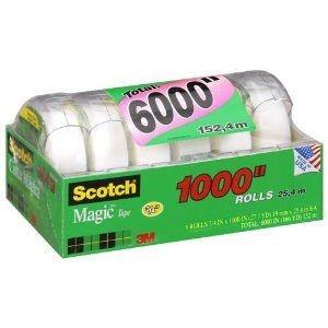 Scotch Magic Tape - 6 rolls