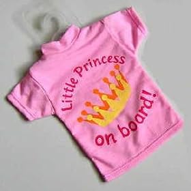 Little Princess On Board - Car Sign