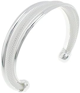 LeVon Designs Sterling Silver Cuff Bracelet 5 Designs To Choose From (Groove)