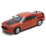 Dodge Charger R/T Red Testors Metal Model Kit