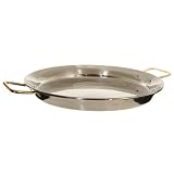 Garcima 20-Inch Stainless Steel Paella Pan, 50cm