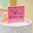 Mr. & Mrs. Wedding Cake Topper