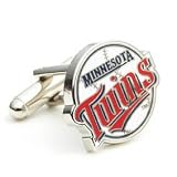 Minnesota Twins Cufflinks/Stainless Steel