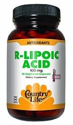 R-Lipoic Acid 100mg (Replaces biochem-Same formula) Gluten-Free - 60 - VegCap