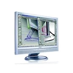 Philips 200W6CS 50,8 cm (20 Zoll) Wide Screen (16:10) TFT Monitor silber DVI (Kontrast 800:1, 8ms Reaktionszeit)