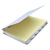 Acco 489-811m Wilson Jones Unburst Line Insertable Indexes - 6 X Tab - 8.5 X 11 - 1 Sheet