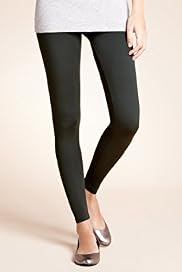 Cotton Rich Plain Stretch Leggings