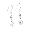 Olive N Figs Sterling Silver Daisy Dangle Earrings