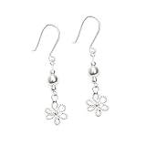 Olive N Figs Sterling Silver Daisy Dangle Earrings 31DeN18izWL. SL160 Olive N Figs Sterling Silver Daisy Dangle Earrings