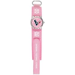 NFL Kids' FF1-HOU Future Star Series Houston Texans Pink Watch