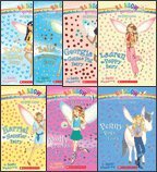 The Pet Fairies Complete Set, Books 1-7: Katie the Kitten Fairy, Bella the Bunny Fairy, Georgia the Guinea Pig Fairy, Lauren the Puppy Fairy, Harriet the Hamster Fairy, Molly the Goldfish Fairy, and Penny the Pony Fairy (Rainbow Magic)