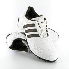 adidas FitRX Golf Shoe White/Bronze 9 UK
