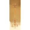 Coaster FN-4058 Wooden Oak Finish Coat Rack with Umbrella Stand