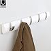 from Umbra NEW Umbra Flip 5 Hook Coat Rack - White Gloss