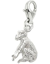 Rembrandt Charms Monkey Charm with Lobster Clasp