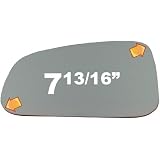 1990-1992 OLDSMOBILE TORONADO Flat, Driver Side Replacement Mirror Glass by Automotive Mirror Glass