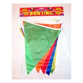 Bunting 30cm Penant 25 On A 7m 25 Stretch - Rainbow (F02666)