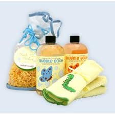 Little Twig Bath Time Baby Basics Gift Set - Made in USA