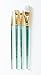 One Stroke Painting INT1418 Folk Art Get Started Glass, Ceramic, and Metal Brush Set