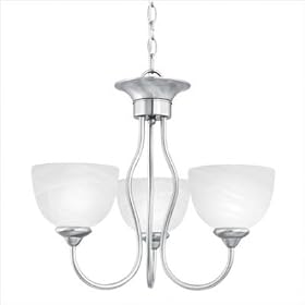 Tahoe Chandelier in Brushed Nickel - Energy Star by Thomas Lighting