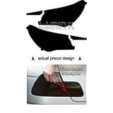 Chrysler 200 (11- ) Tail Light Vinyl Film Covers ( CHARCOAL ) by Lamin-x by Lamin-x